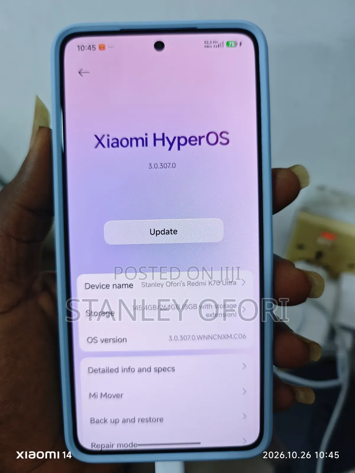 New Xiaomi Redmi K70 256 GB White