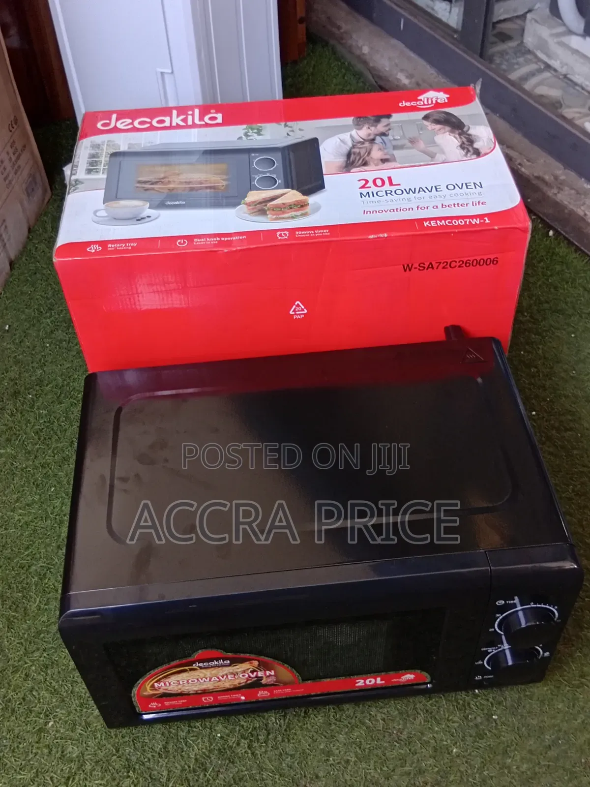 Decakila Microwave Oven 20L – Smart Microwave Choice