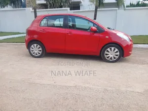 Toyota Yaris 2008 Red