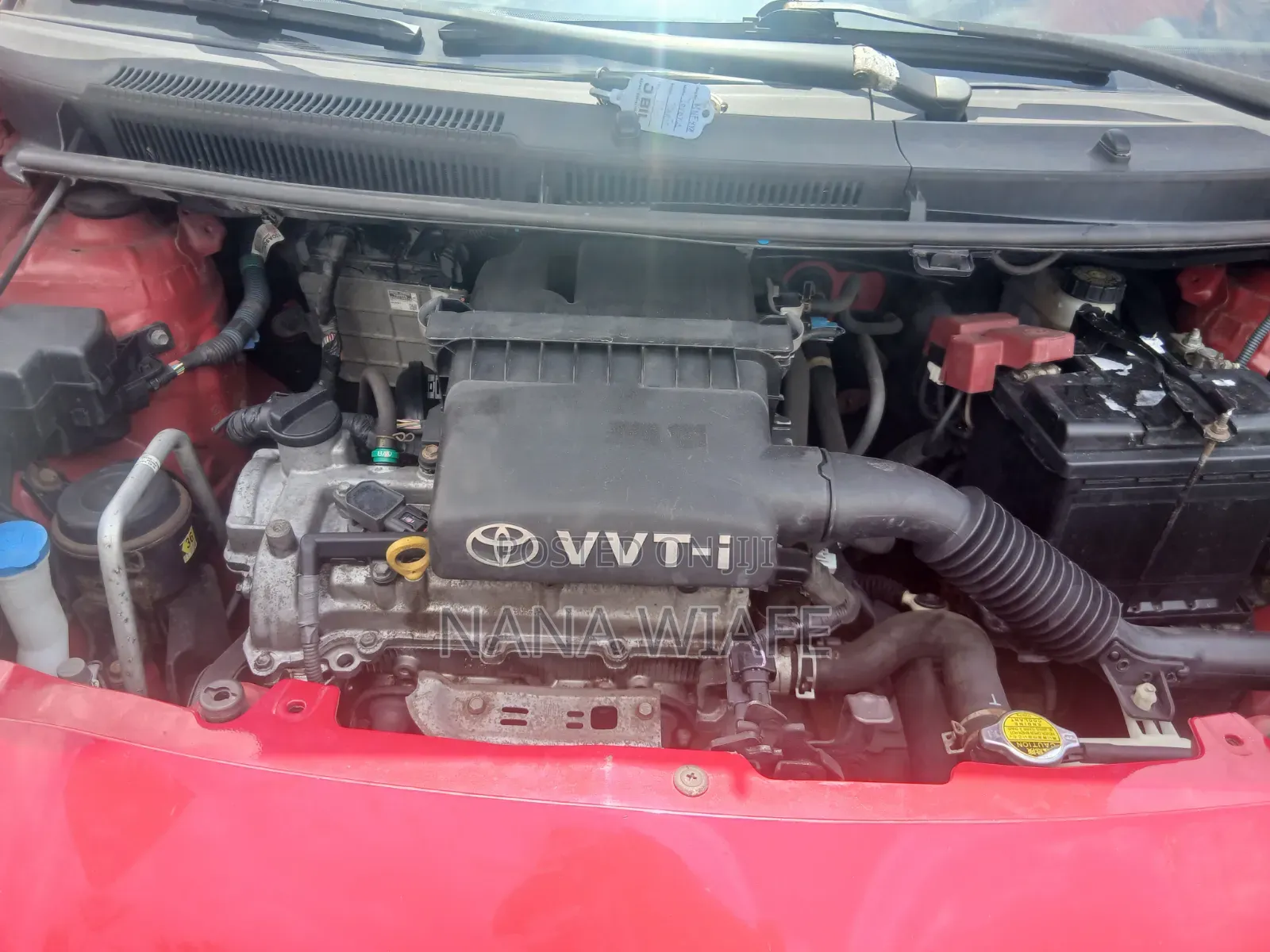 Toyota Yaris 2008 Red