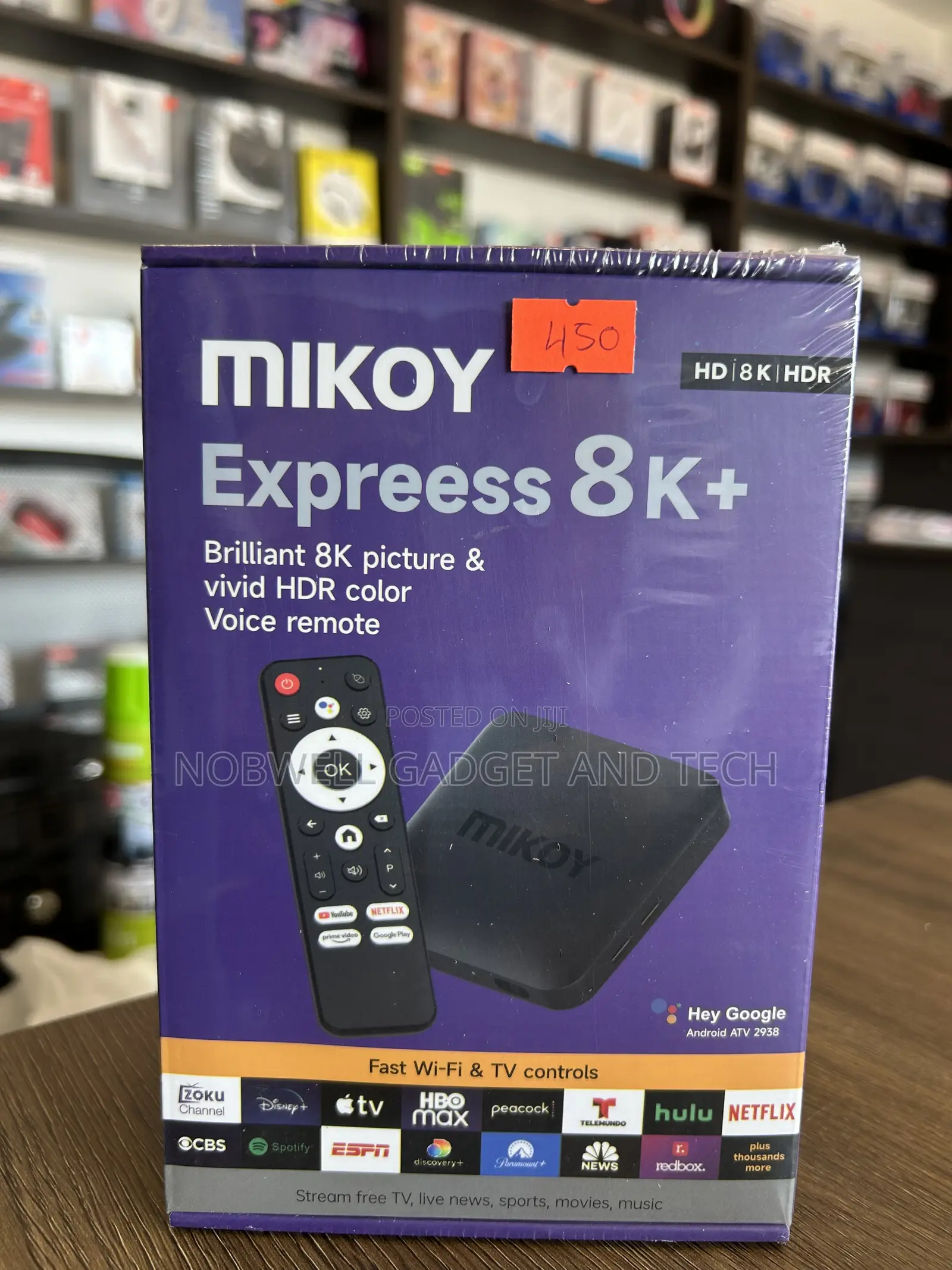 Mikoy Express 8K+ Android TV Box