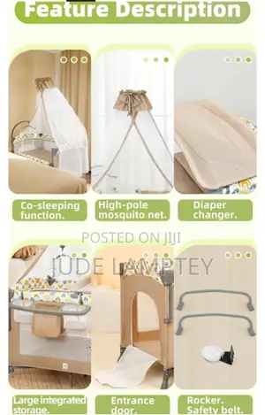 Multifunctional Baby Cot