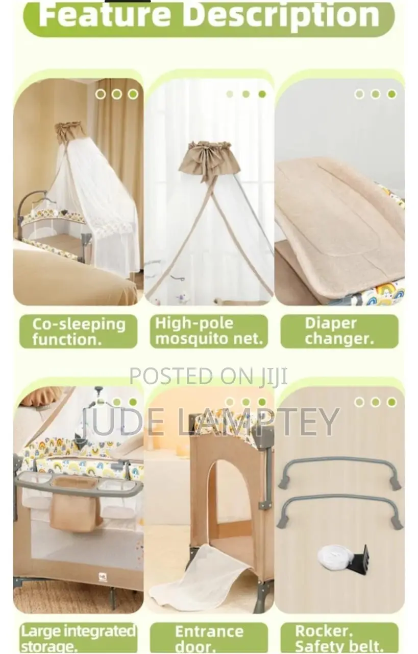 Multifunctional Baby Cot