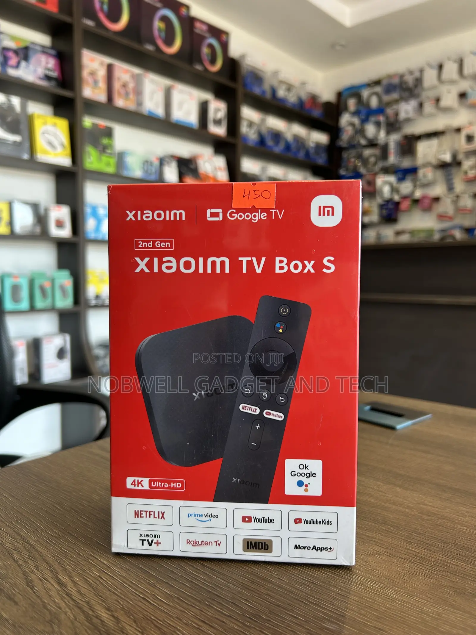 Brand New Xiaomi TV Box S (2nd Gen) 4K Ultra HD Google TV