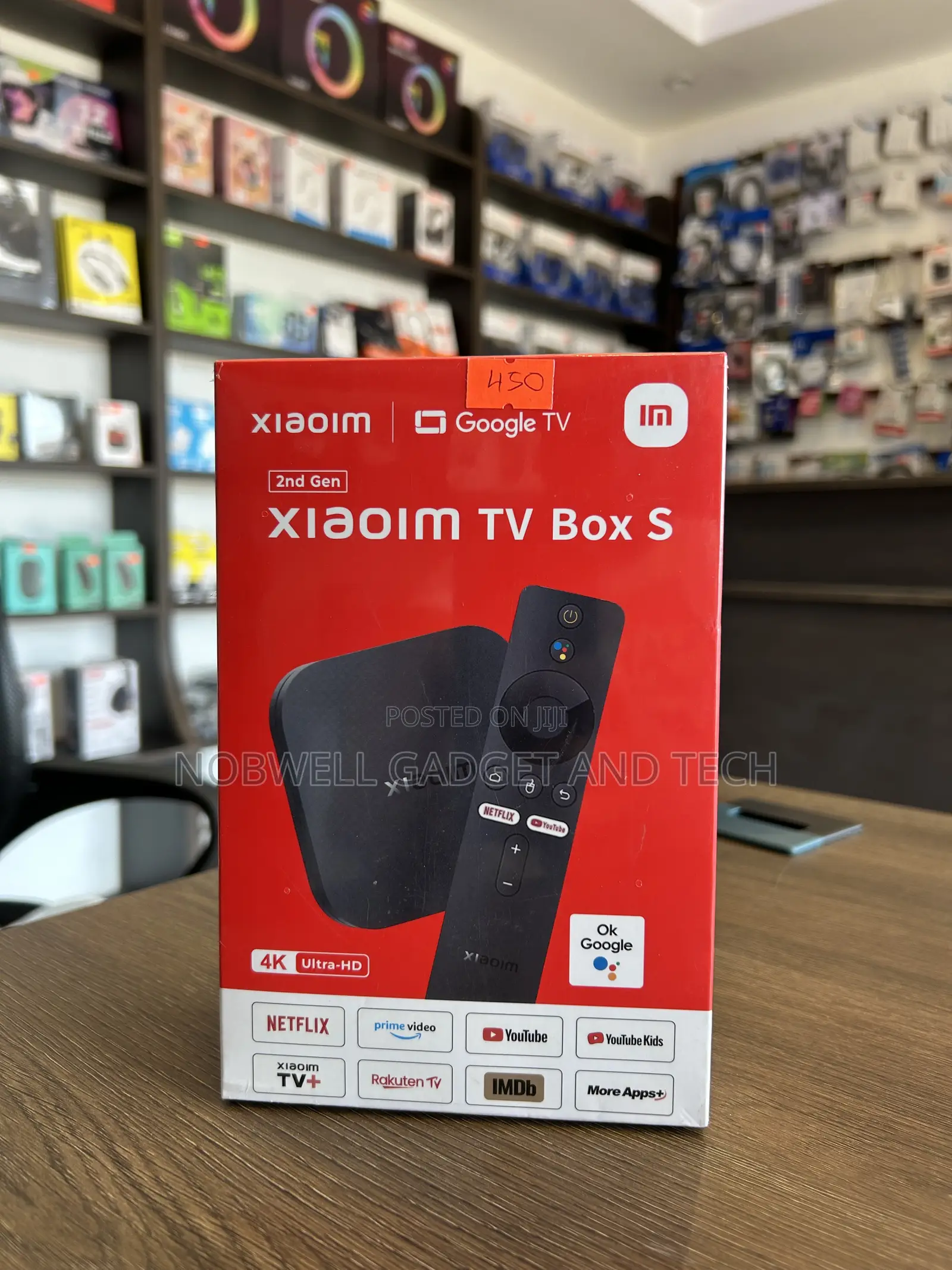 Brand New Xiaomi TV Box S (2nd Gen) 4K Ultra HD Google TV