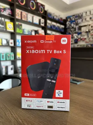 Brand New Xiaomi TV Box S (2nd Gen) 4K Ultra HD Google TV
