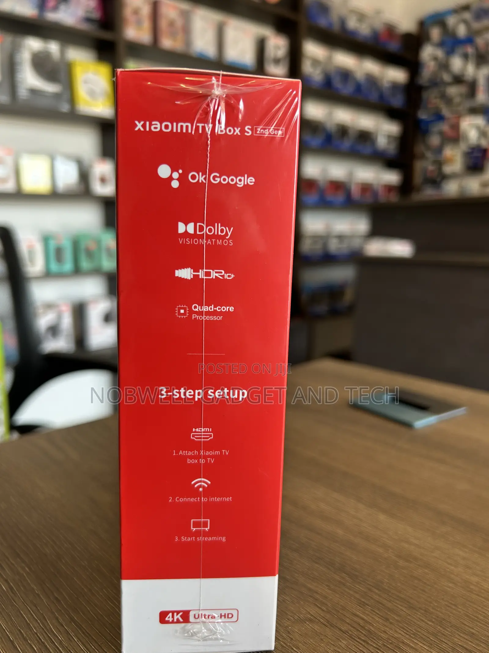 Brand New Xiaomi TV Box S (2nd Gen) 4K Ultra HD Google TV