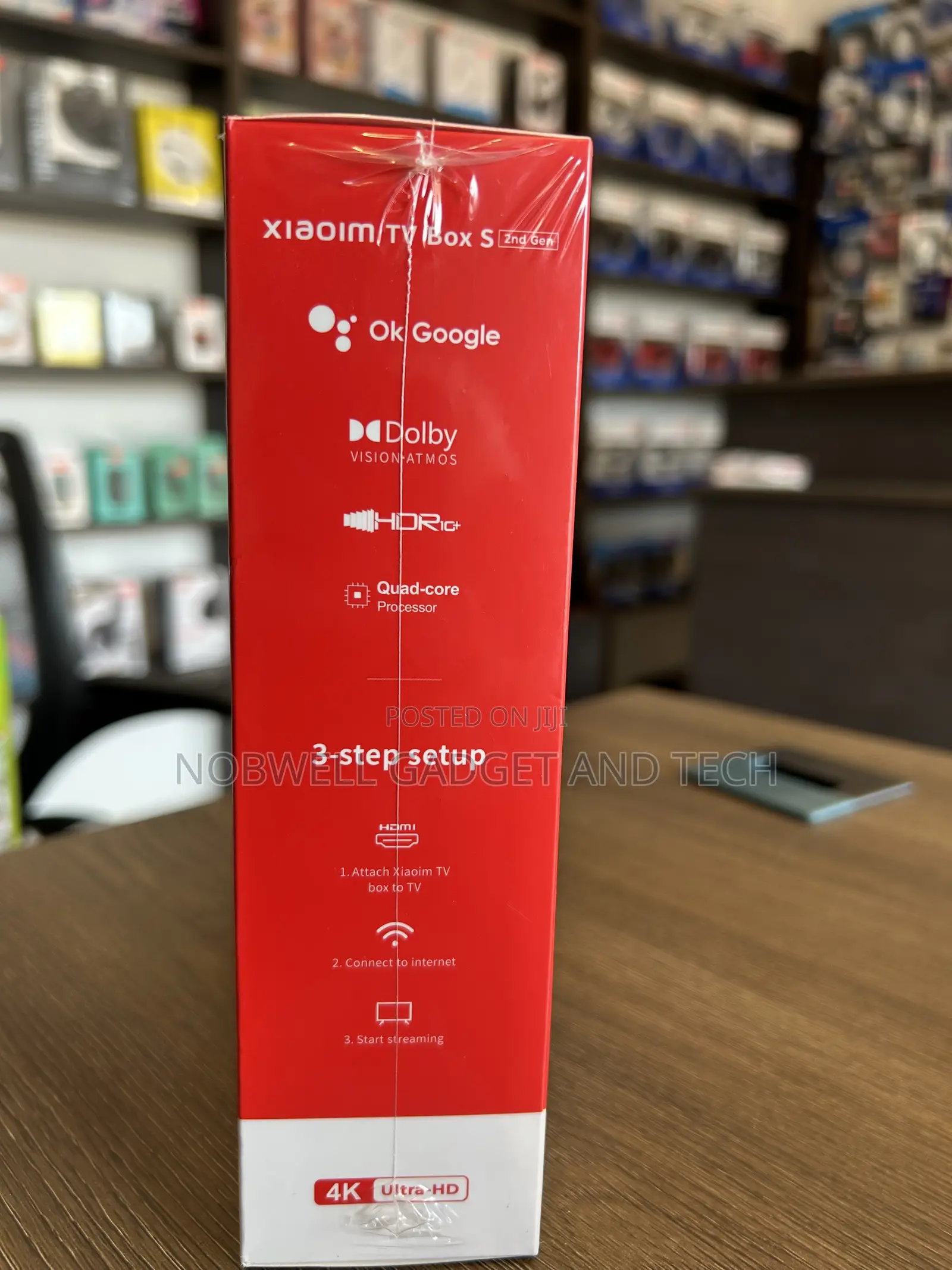 Brand New Xiaomi TV Box S (2nd Gen) 4K Ultra HD Google TV
