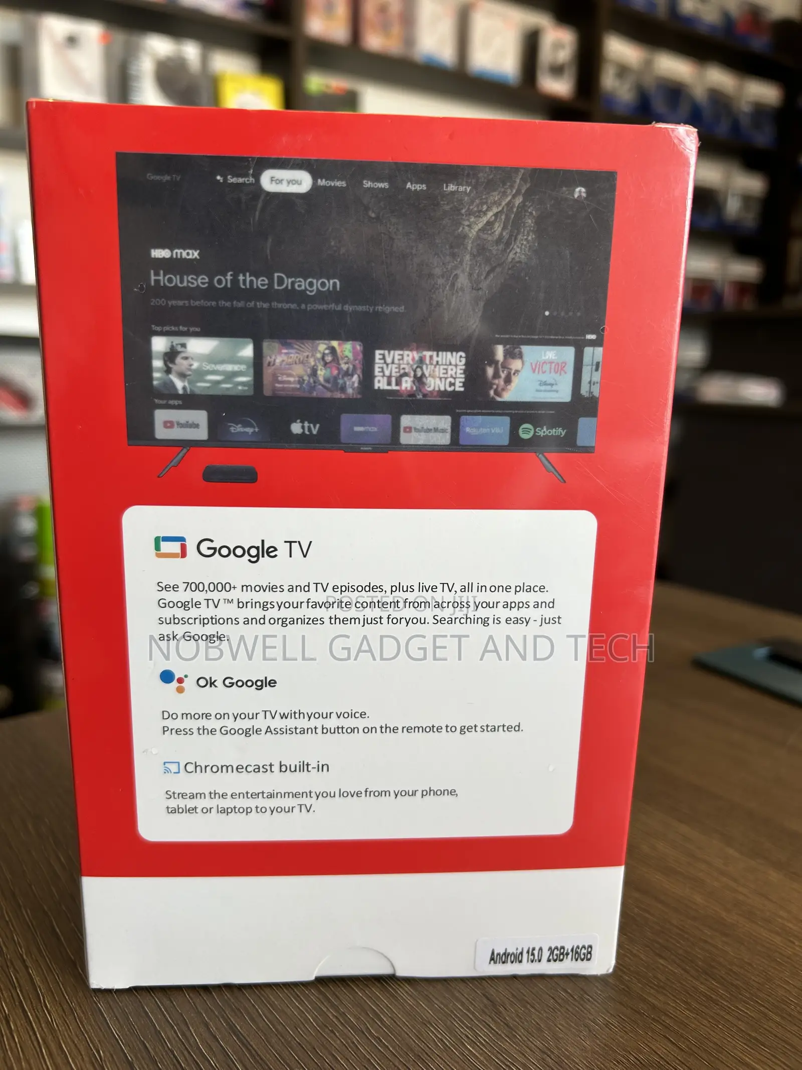 Brand New Xiaomi TV Box S (2nd Gen) 4K Ultra HD Google TV
