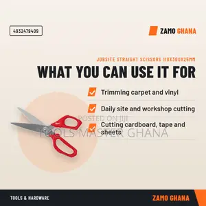 Jobsite Straight Scissors 118X300X25Mm -