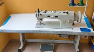 Heavy Duty Walking Foot Flatbed Sewing -Leather Machine