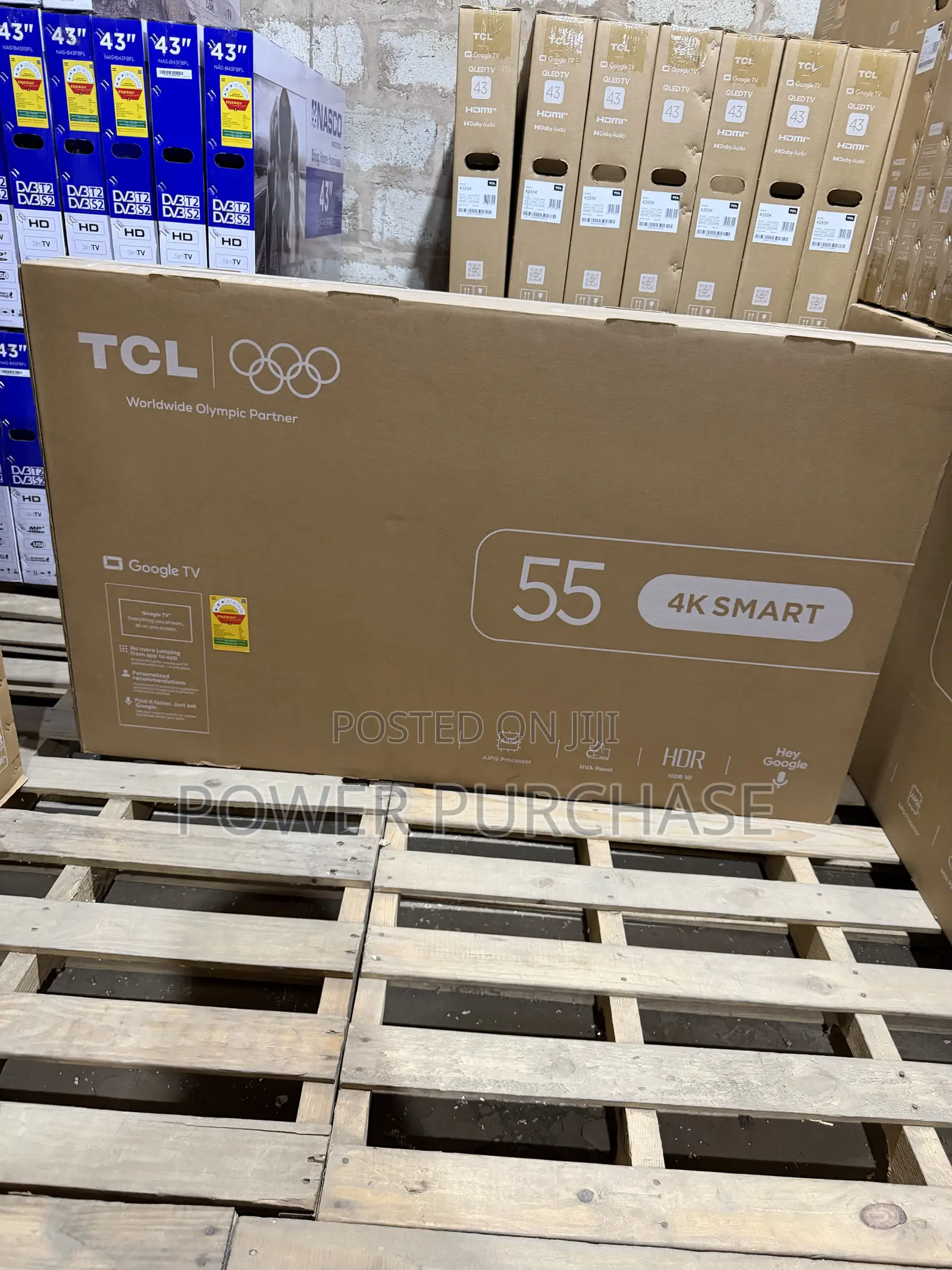  TCL 55-Inch 4k UHD Smart TV – Experience Every Detail!