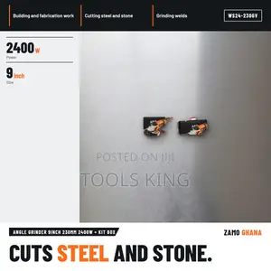 Angle Grinder 9Inch 230Mm 2400W + Kit Box - WS24-230GV
