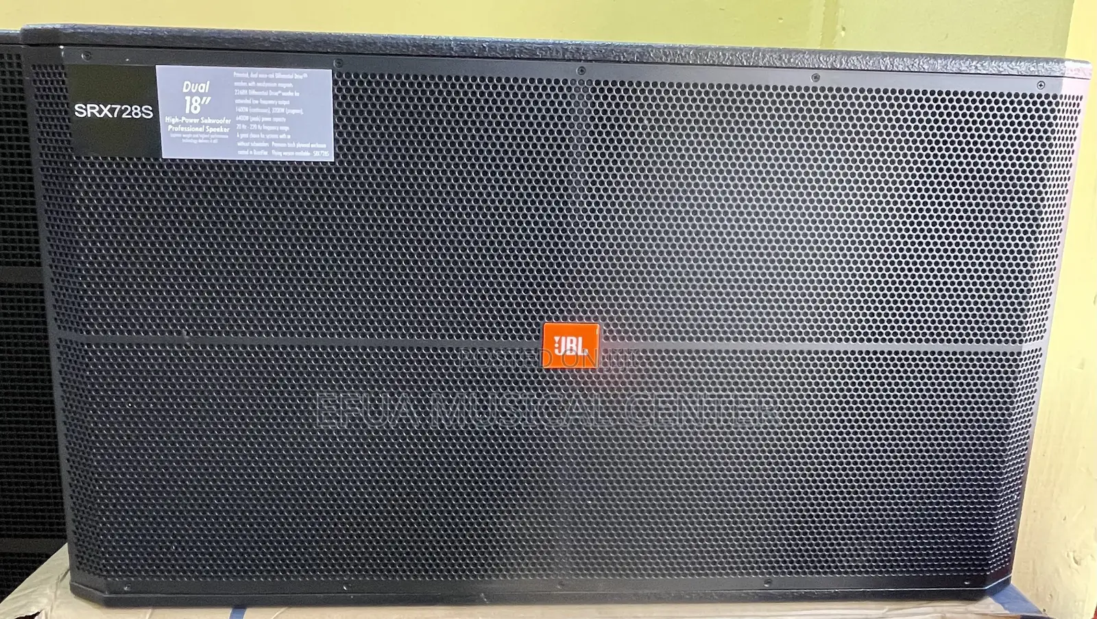 JBL 18inches SRX728S Bass Speakers(pair)