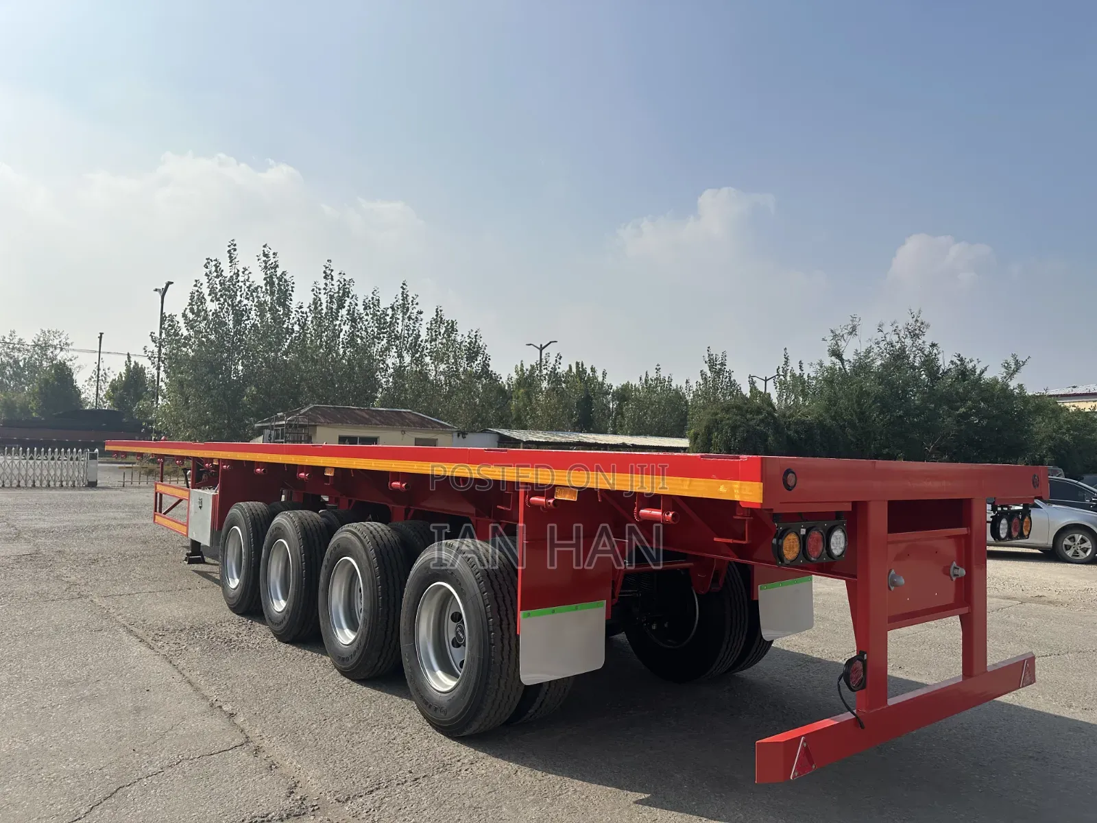 Semi-Trailer Manufacturing Company, Transported From China to Tema.