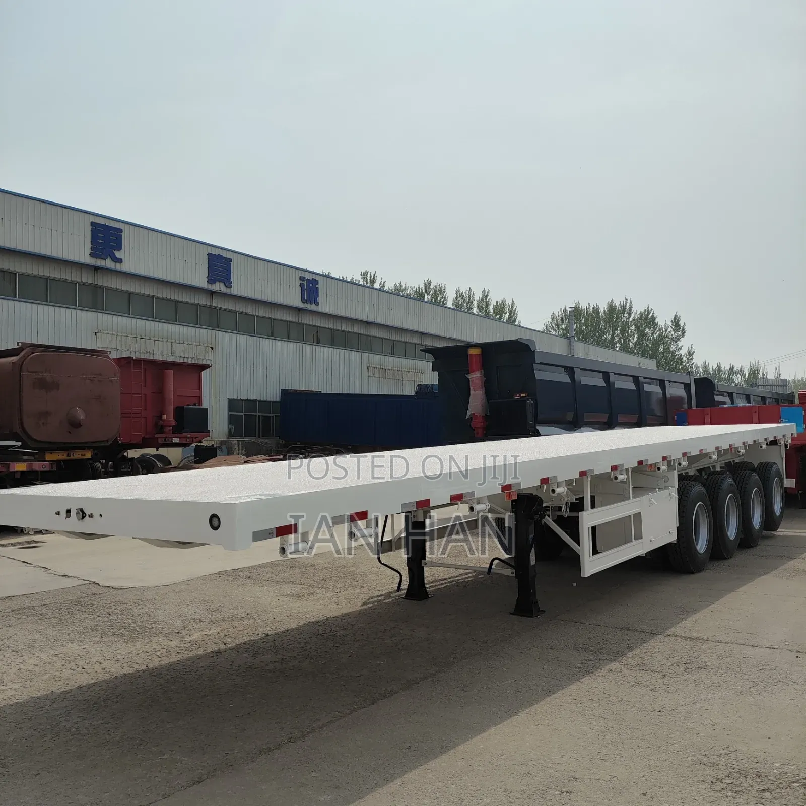 Semi-Trailer Manufacturing Company, Transported From China to Tema.