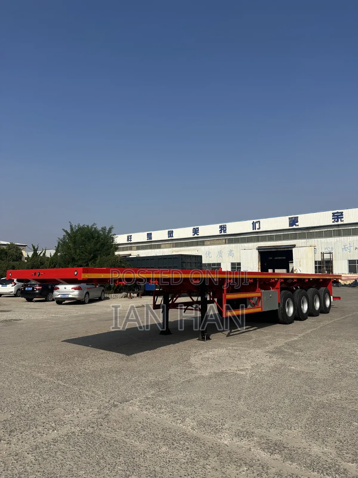 Semi-Trailer Manufacturing Company, Transported From China to Tema.