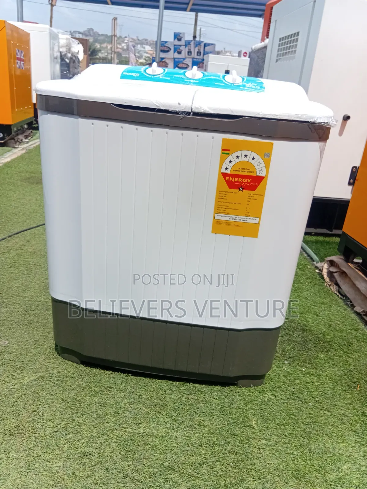 Nasco 5kg Washing Machine – Affordable Laundry Convenience