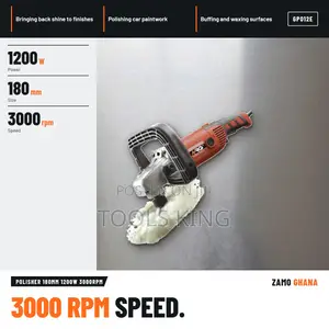 Polisher 180Mm 1200W 3000Rpm - GPO12E