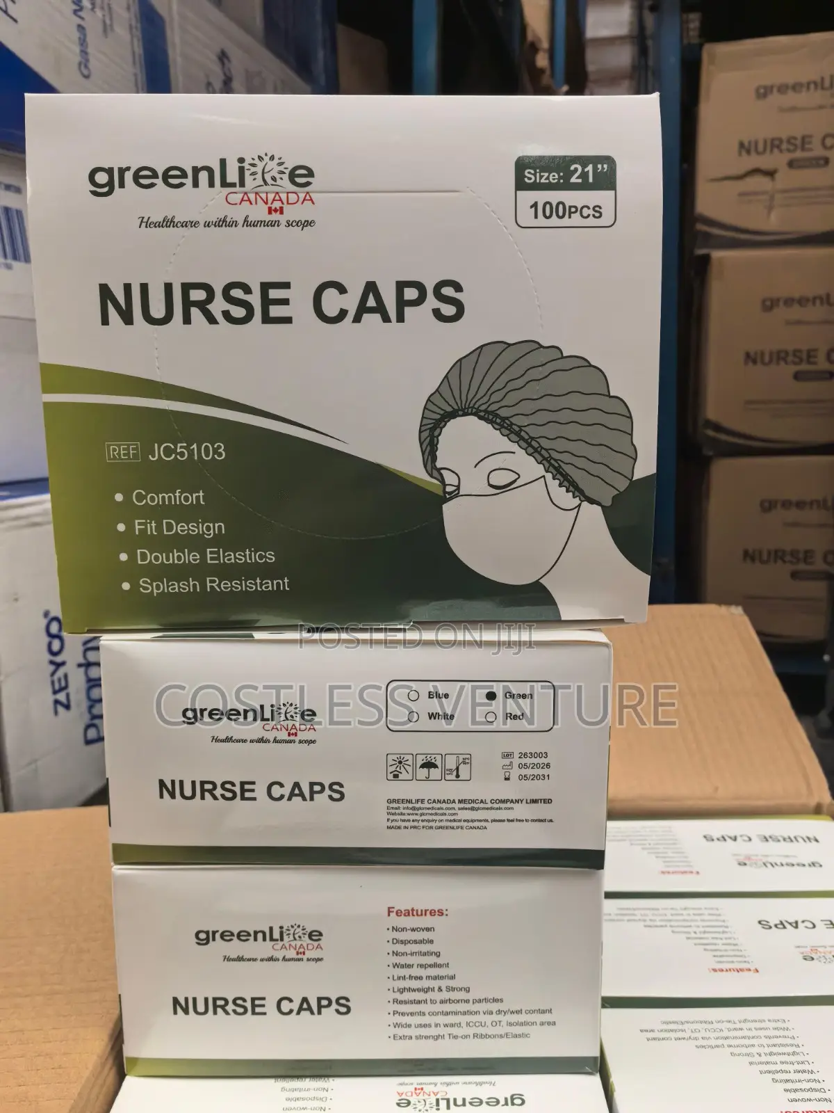 Greenlife Nurses Cap