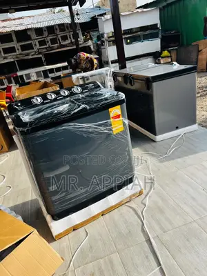 Elegant Gray Twin Tub Semi-Automatic Washing Machine 