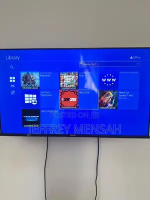 One Terabyte Jailbreak PS4 Slim With Games and One Controller