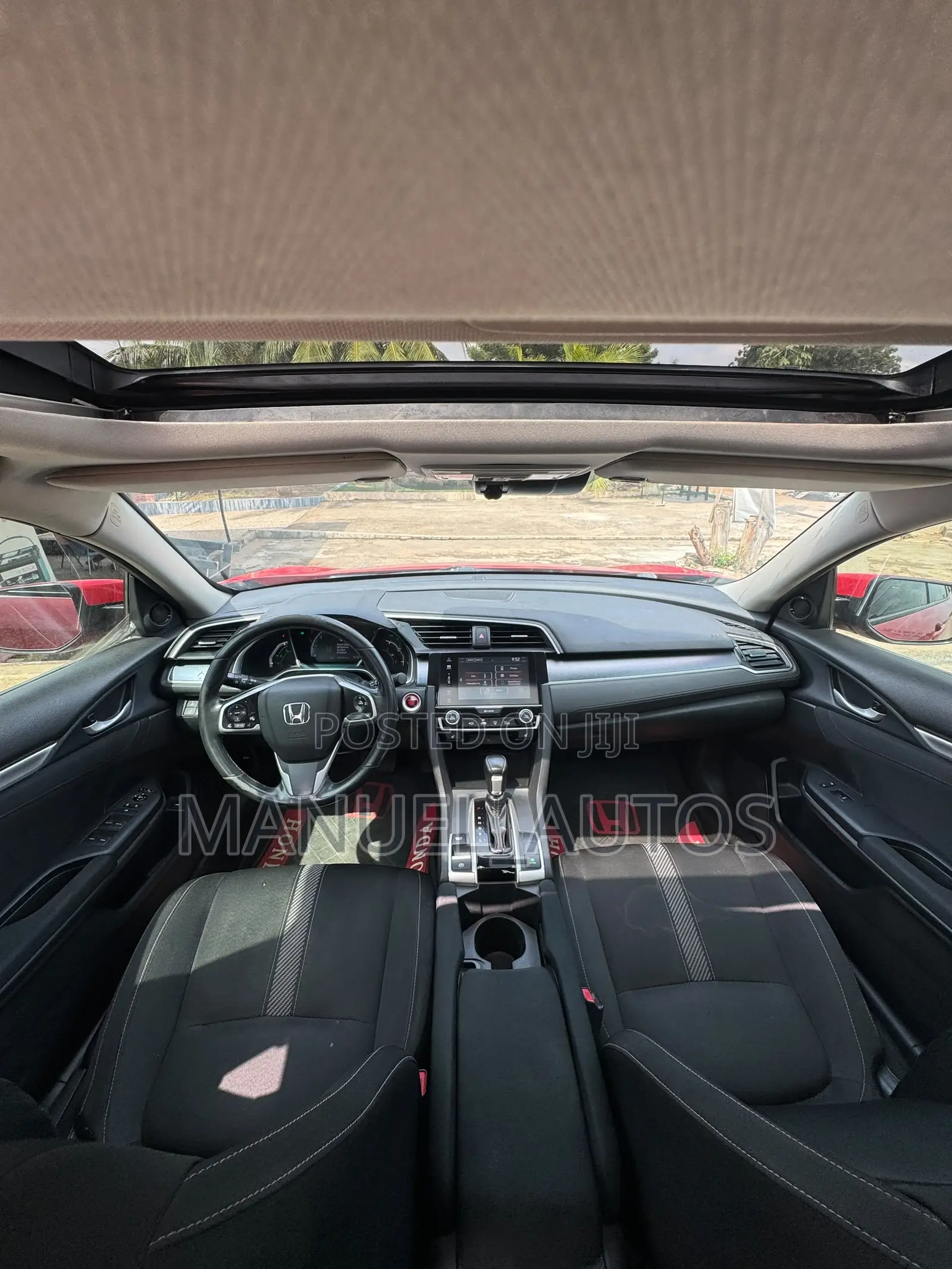 Honda Civic EX Sedan 2018 Red