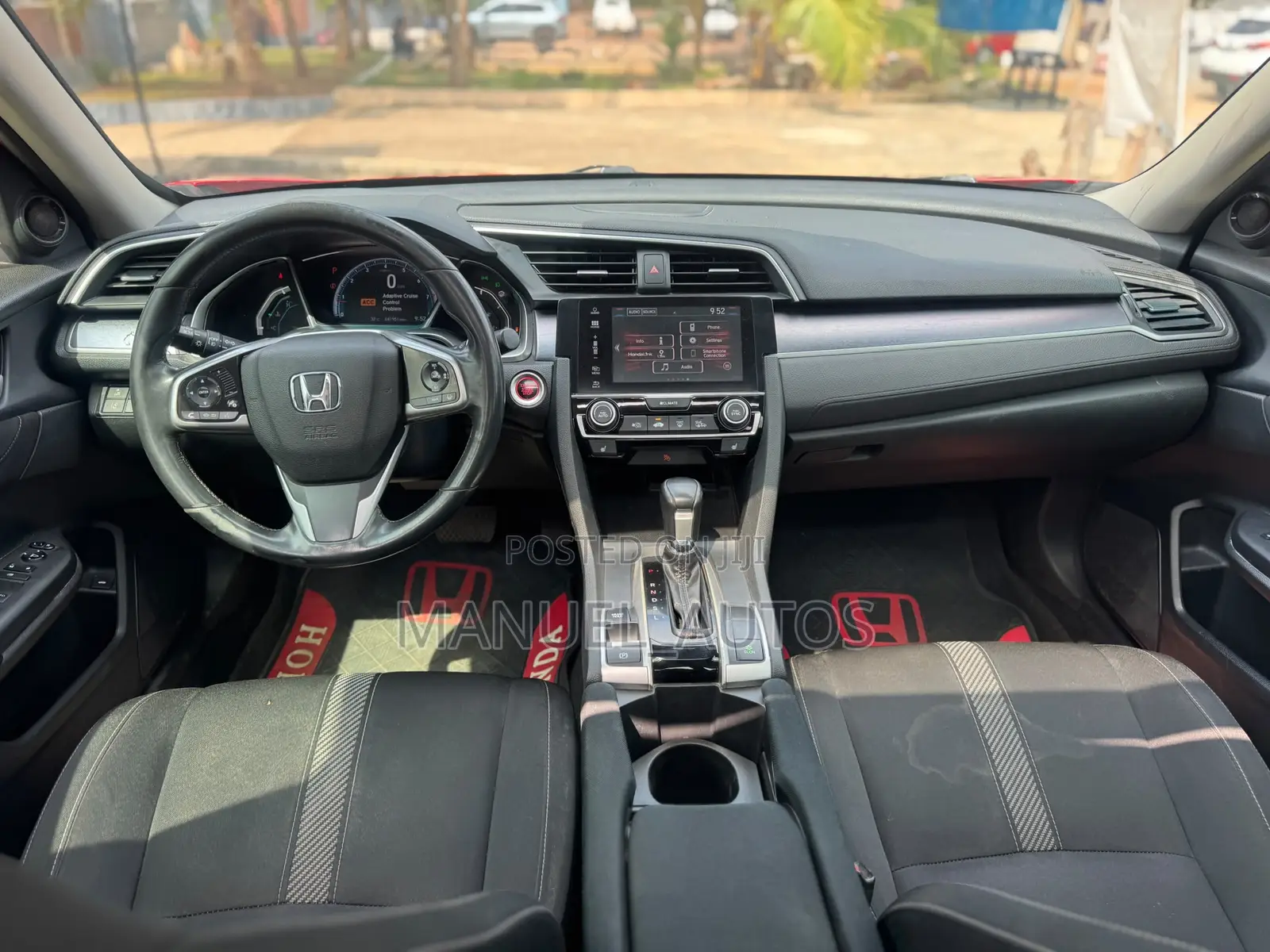 Honda Civic EX Sedan 2018 Red