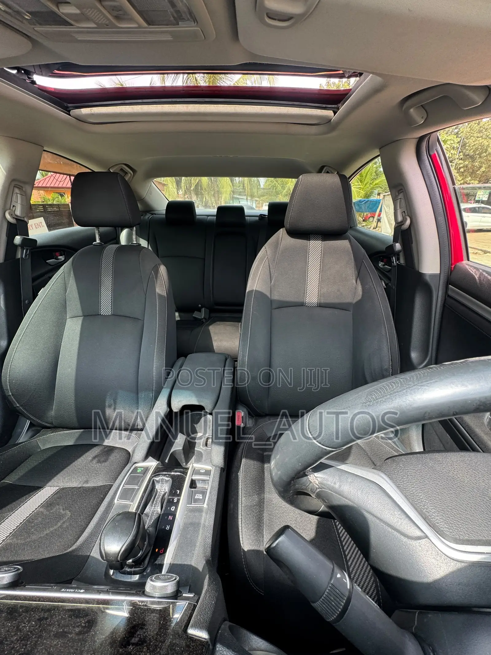 Honda Civic EX Sedan 2018 Red