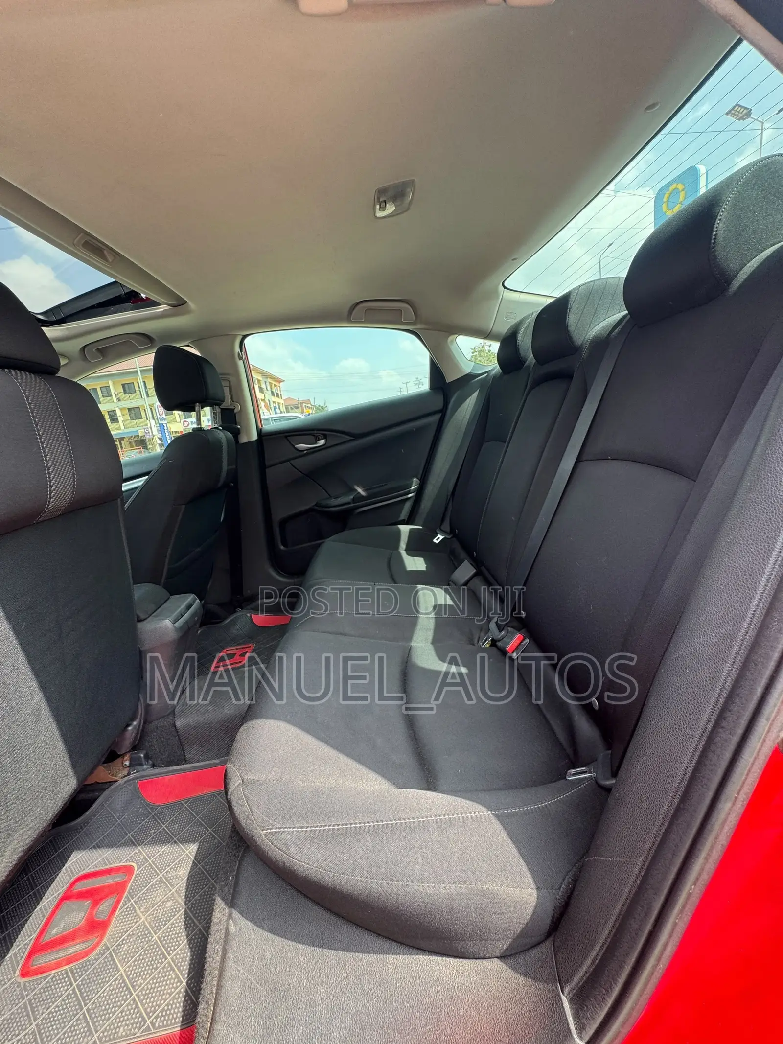 Honda Civic EX Sedan 2018 Red