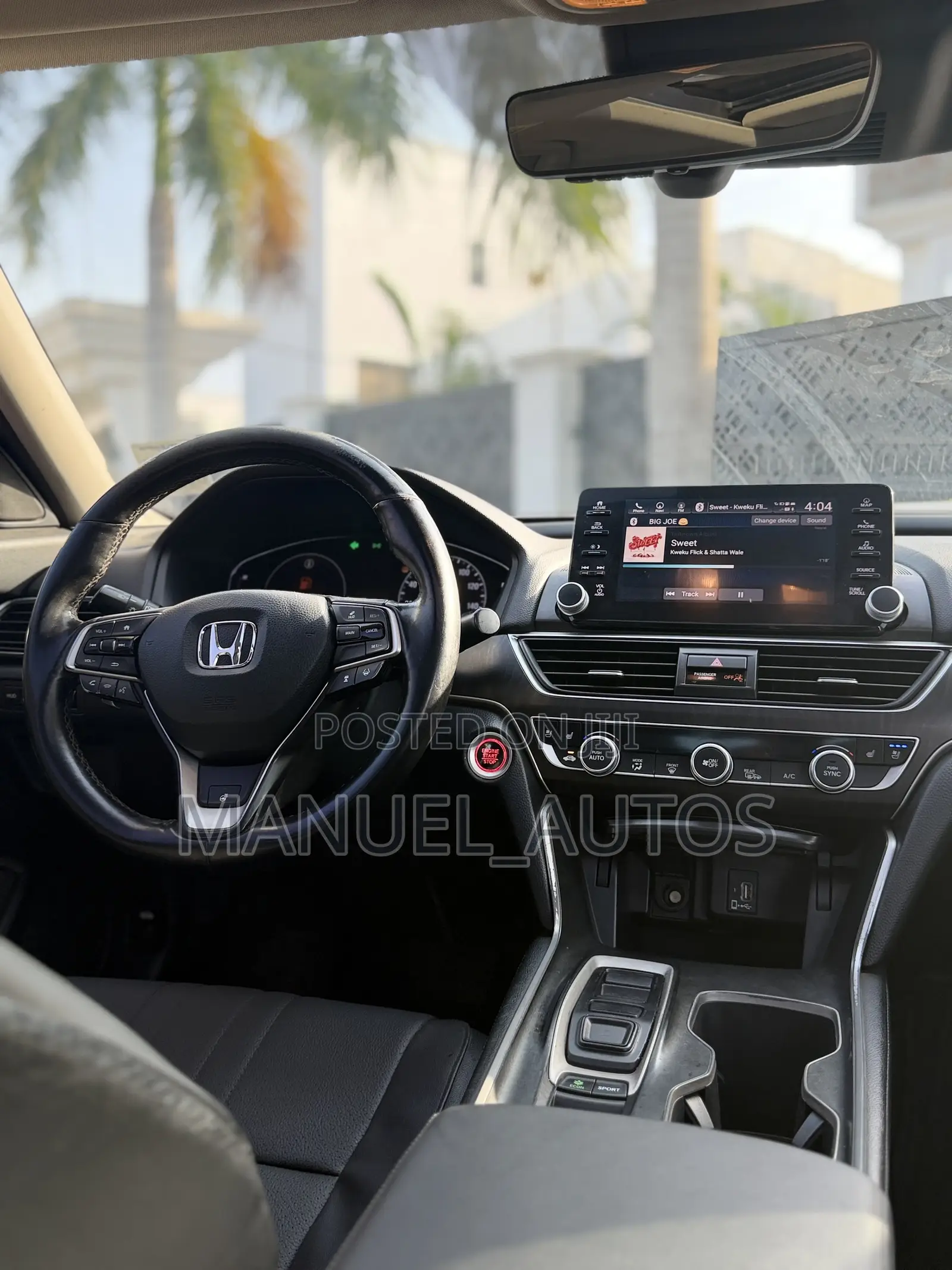 Honda Accord Touring 2.0T 2018 Silver