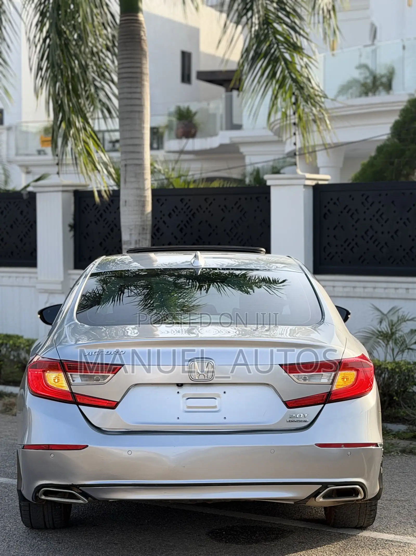 Honda Accord Touring 2.0T 2018 Silver