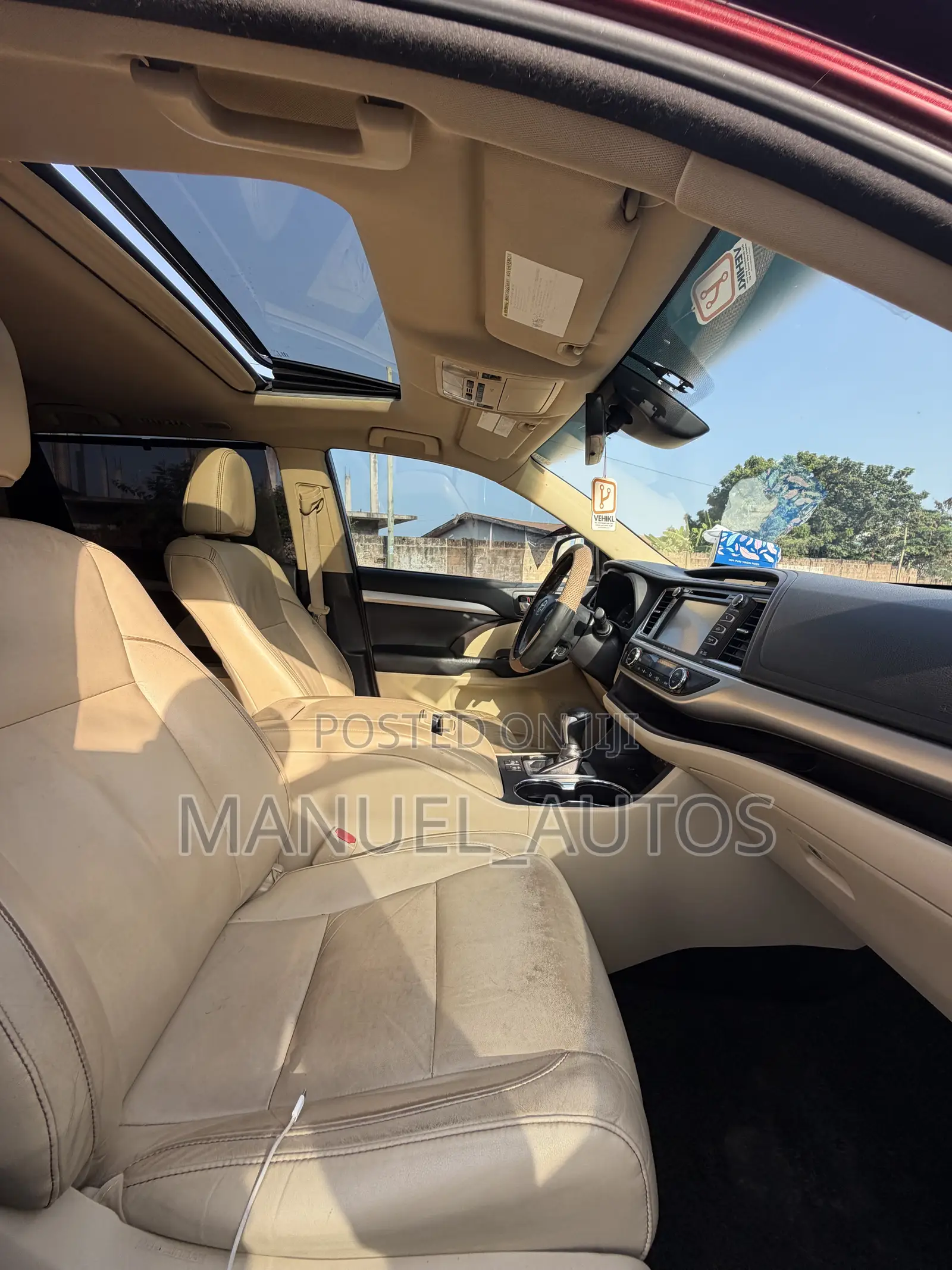 Toyota Highlander XLE 2019 Burgundy