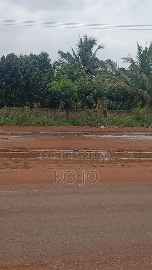 3 Plots of Titled Roadside Land at Dodowa