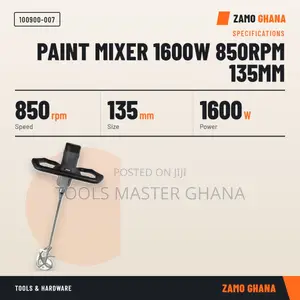 Paint Mixer 1600W 850Rpm 135Mm - 100900-007