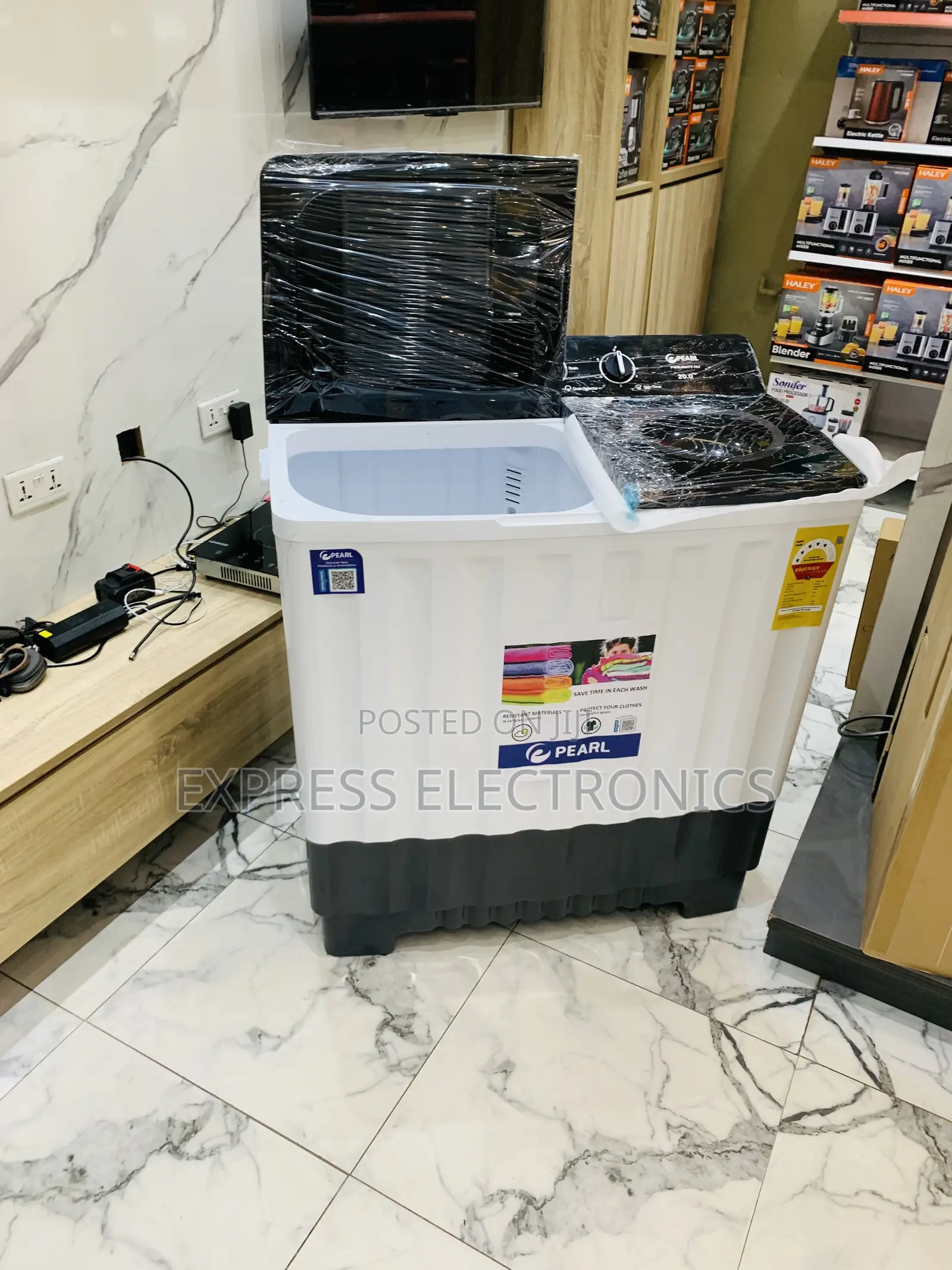 Place Your Order for Pearl White 20kg Topload Semi Automatic