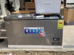 Pearl PCF-6040-1A Double-Door Chest Freezer With a 508-L