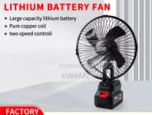 Lithium Battery Fan