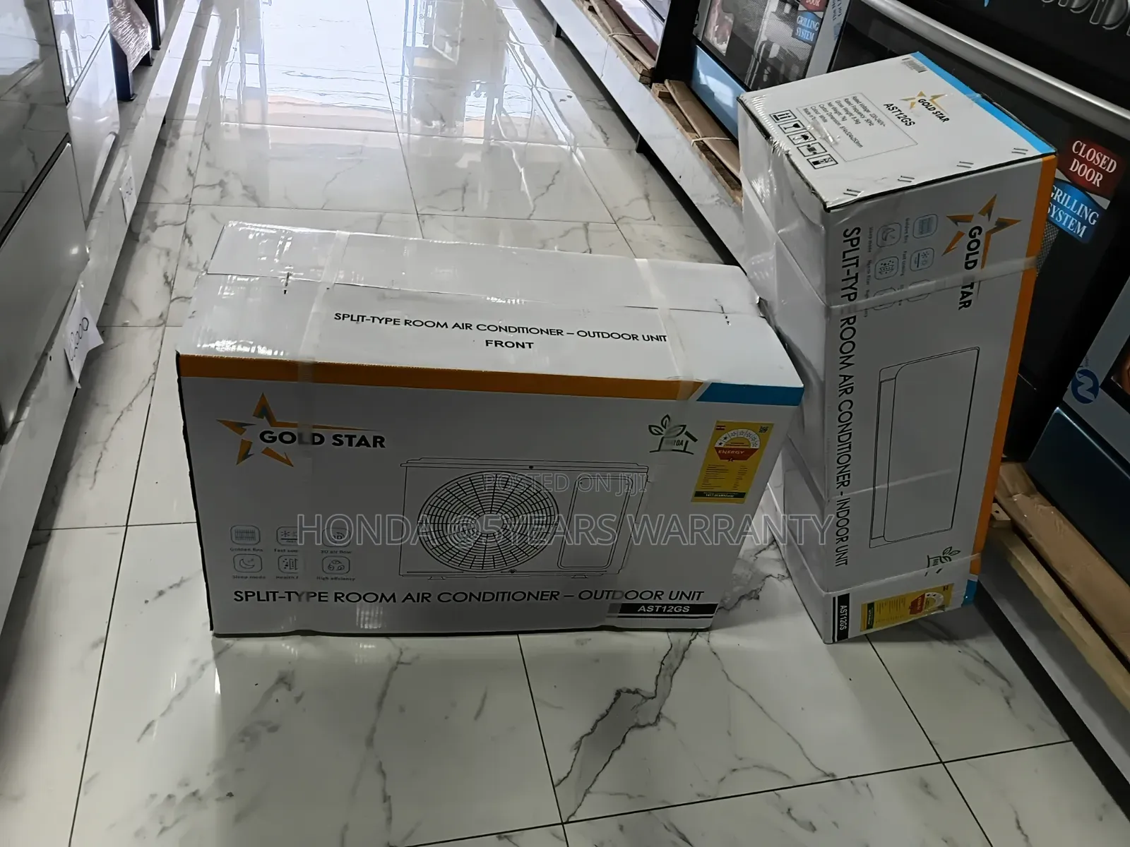 Gold Star Split Type AC - Fast Cooling