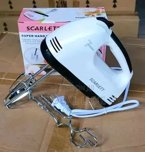Hand Mixer – Electric Handheld Cake & Baking Mixer