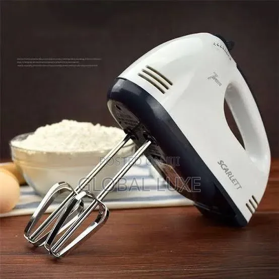 Hand Mixer – Electric Handheld Cake & Baking Mixer