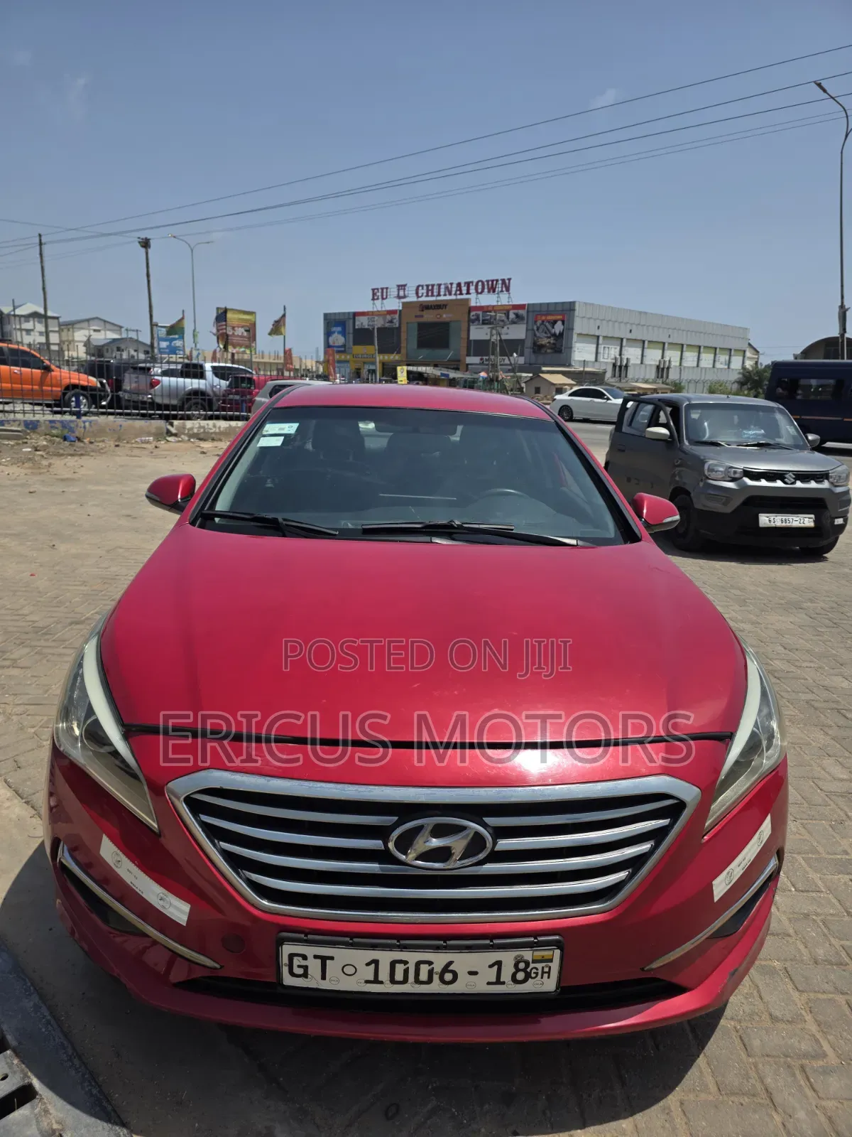 Hyundai Sonata Sport 2.0T Sedan FWD (2.0L 4cyl 6A) 2016 Red