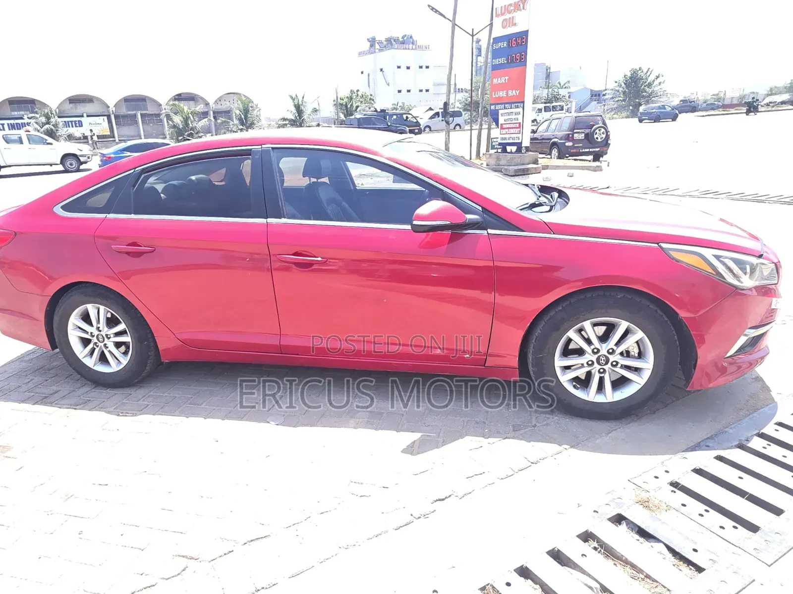 Hyundai Sonata Sport 2.0T Sedan FWD (2.0L 4cyl 6A) 2016 Red