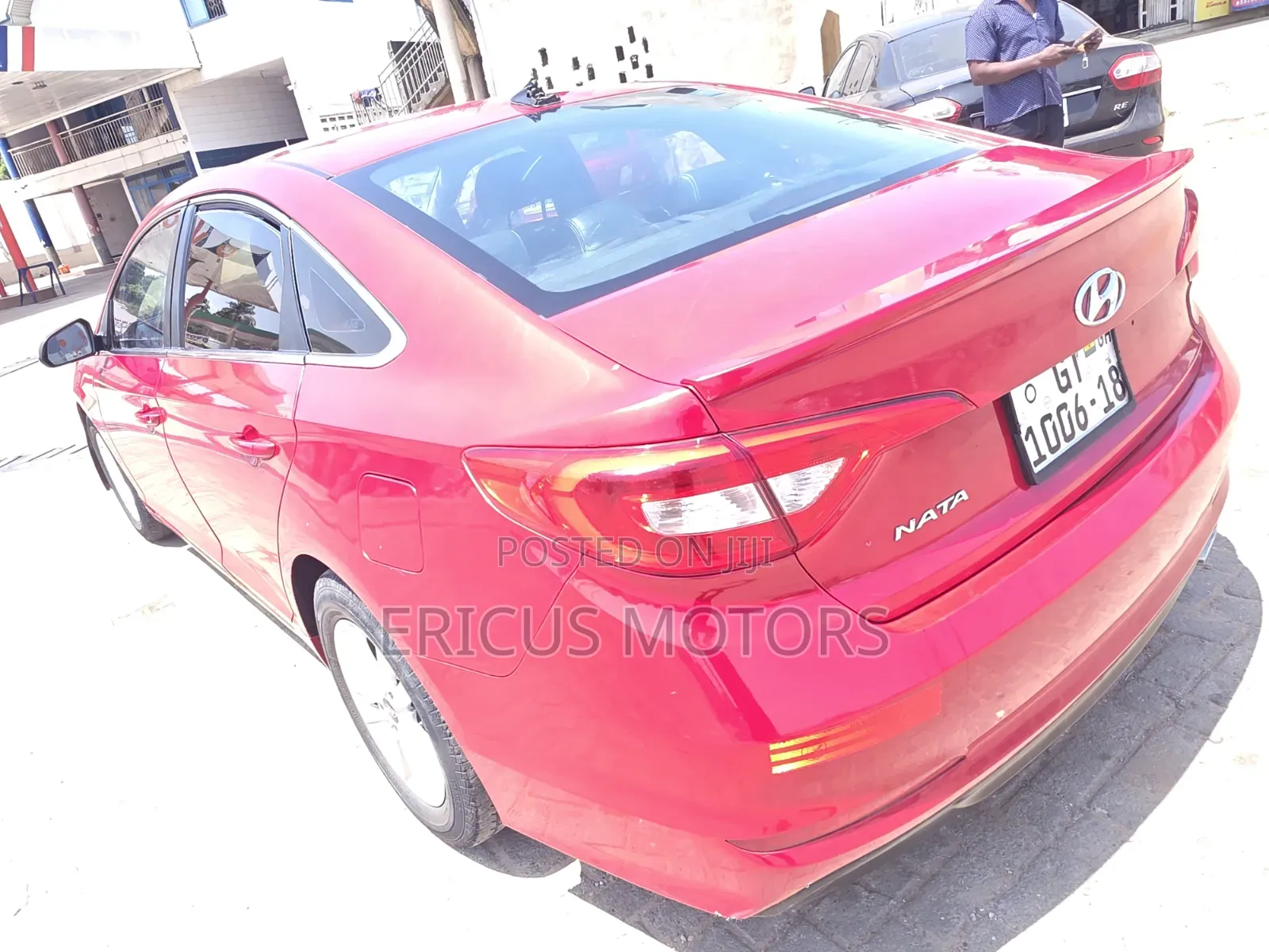 Hyundai Sonata Sport 2.0T Sedan FWD (2.0L 4cyl 6A) 2016 Red