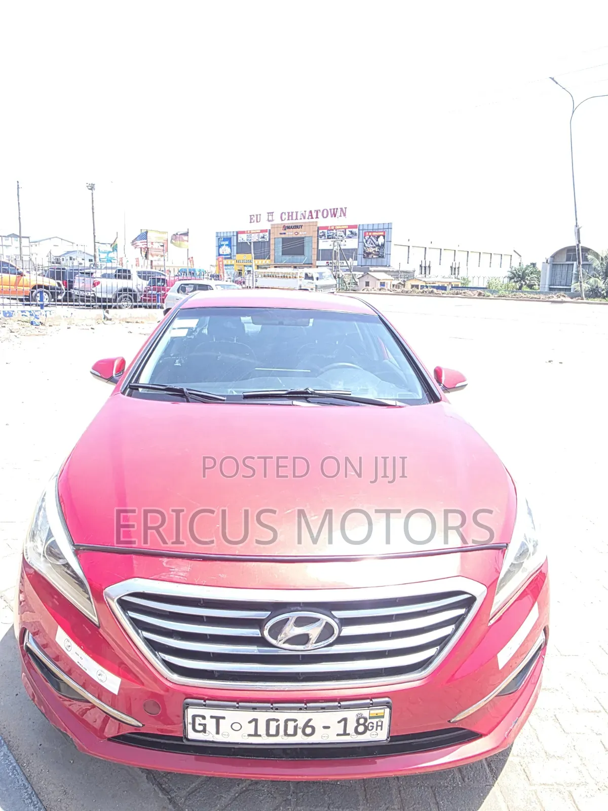 Hyundai Sonata Sport 2.0T Sedan FWD (2.0L 4cyl 6A) 2016 Red