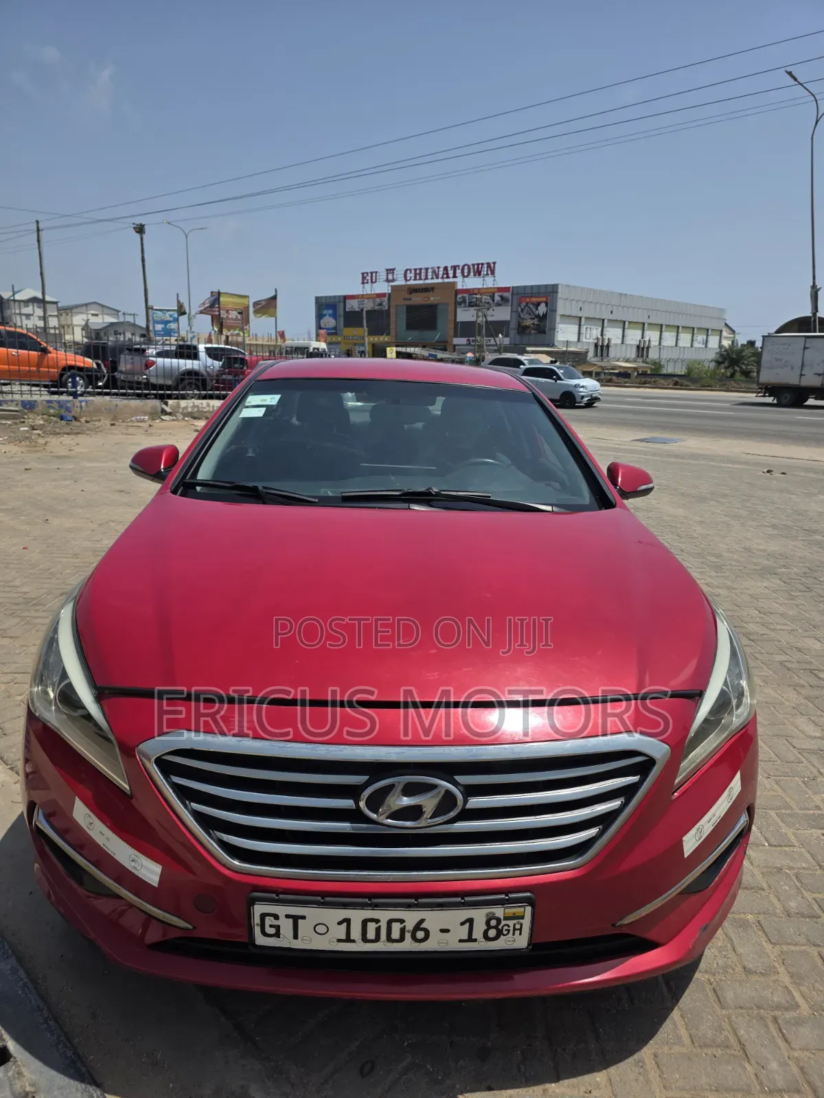 Hyundai Sonata Sport 2.0T Sedan FWD (2.0L 4cyl 6A) 2016 Red