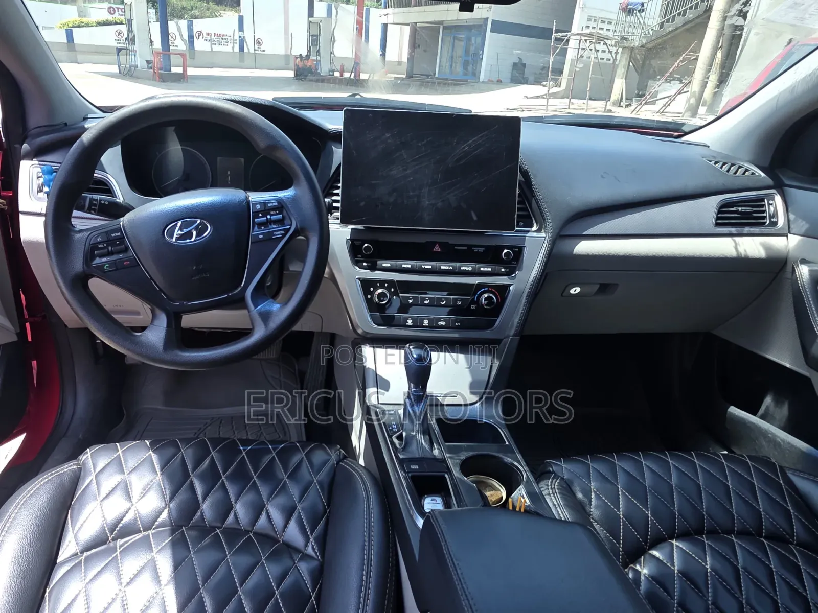 Hyundai Sonata Sport 2.0T Sedan FWD (2.0L 4cyl 6A) 2016 Red