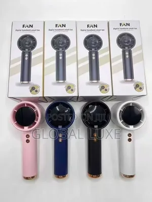 Mini Electric Fan – Portable Rechargeable Cooling Fan
