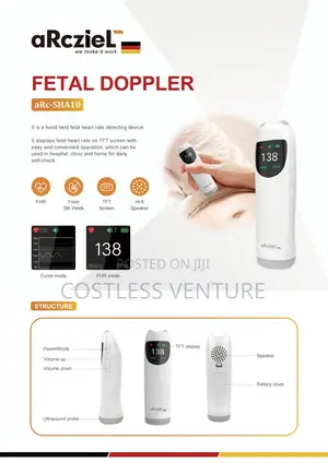Arcziel Handheld Fetal Doppler