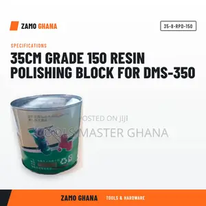 35Cm Grade 150 Resin Polishing Block for DMS-350 - 35-8-RPD-150